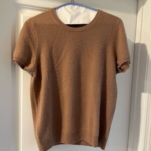 C by Bloomingdale’s cashmere tan good condition,